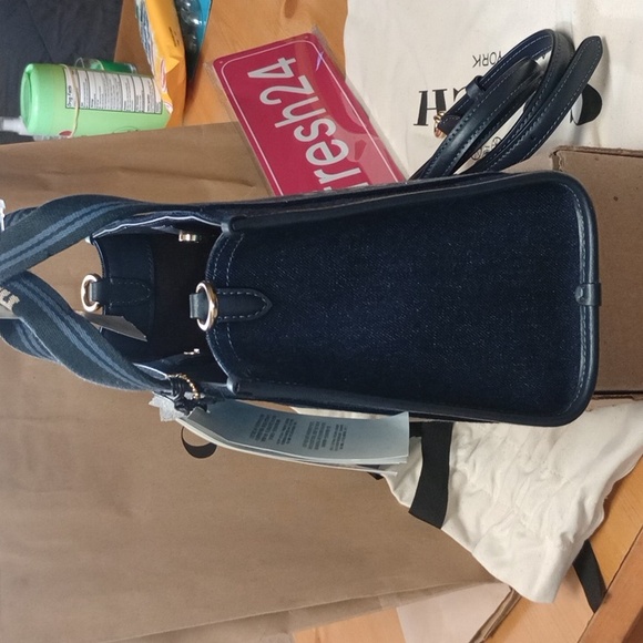 Coach Denim Smith Tote 24 - Picture 9 of 15